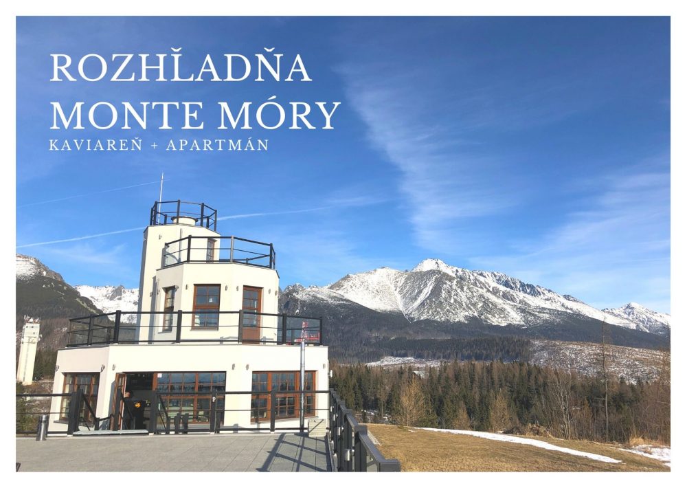 Rozhľadňa Monte Móry-káva a ubytko s luxusným výhľadom